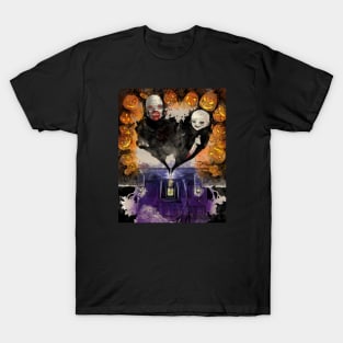 Over Halloween - Earbud Theater T-Shirt